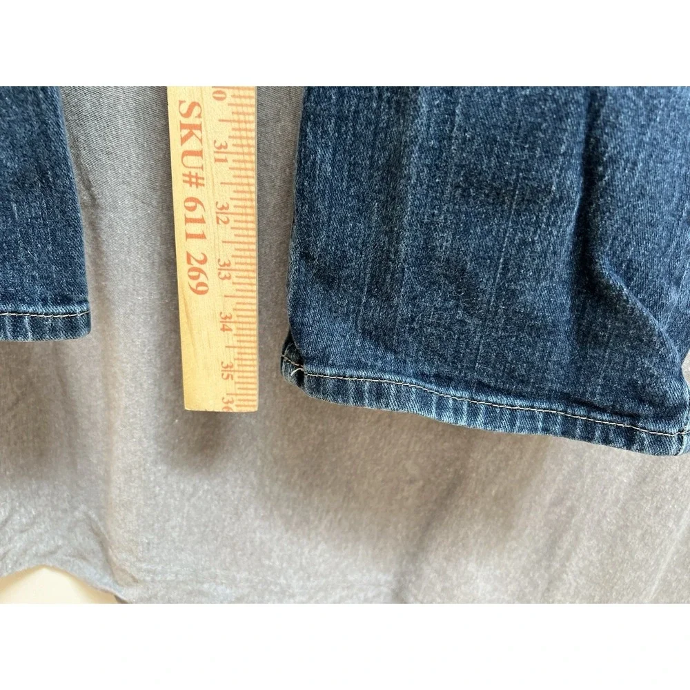 Ariat Rebar M5 Jeans Mens 36/38 Blue Slim Straight Denim Pants Casual Workwear